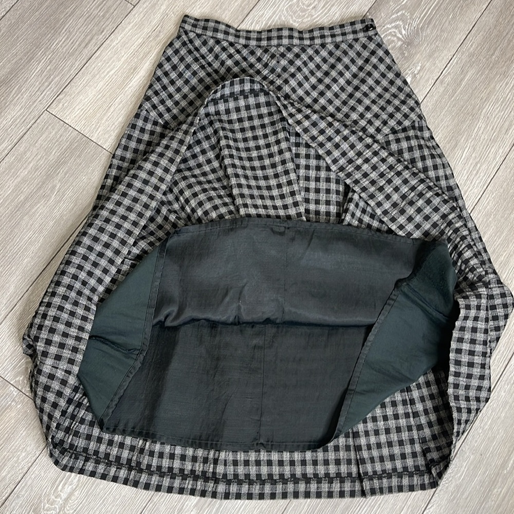 Vintage Arda Ruse Check Pleated Soviet Skirt - Picture 17 of 17